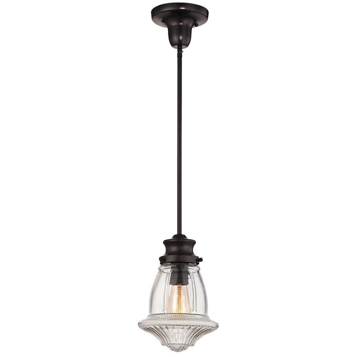 Schoolhouse Pendants Oil Rubbed Bronze Mini Pendant - Mini Pendant