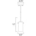 Scope Polished Chrome LED Single Pendant - Pendants