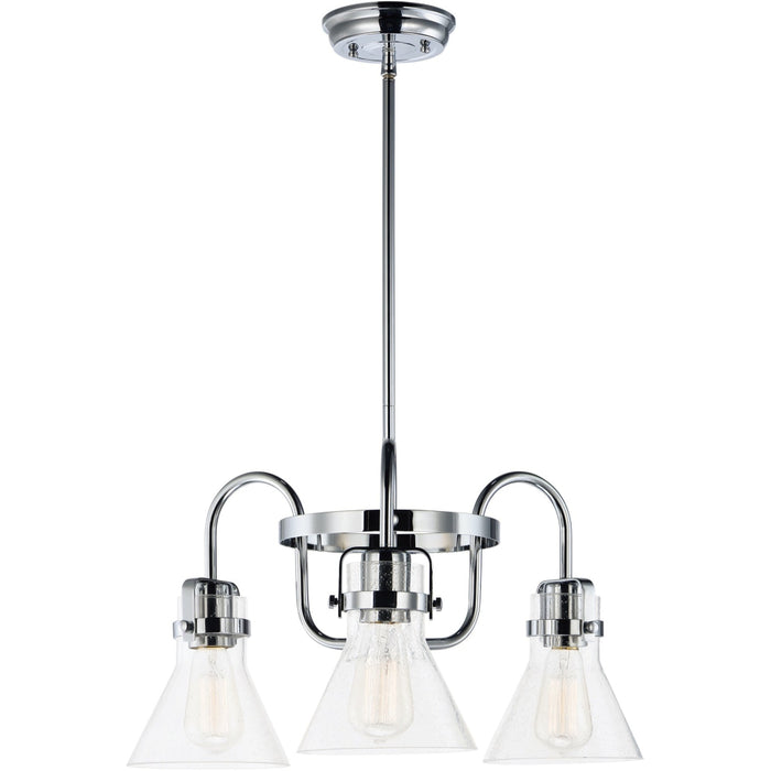 Seafarer Polished Chrome Chandelier - Chandeliers