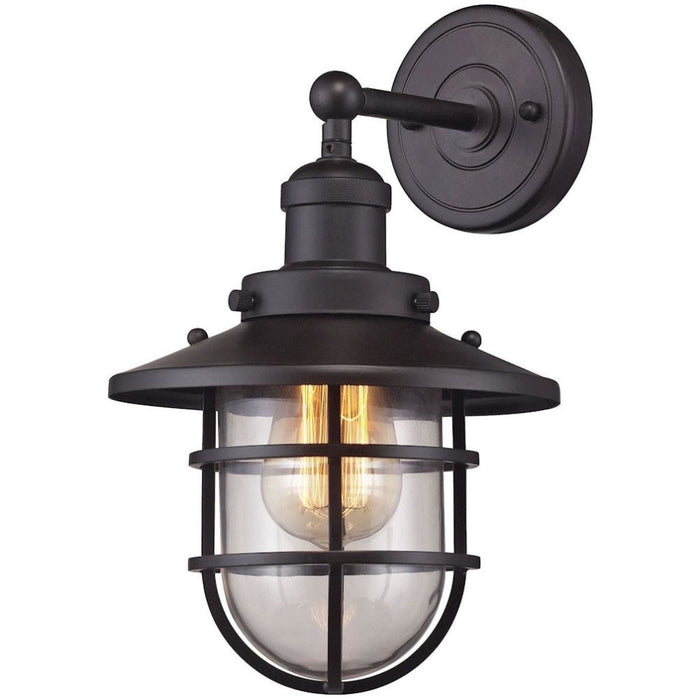 Seaport Oil Rubbed Bronze Wall Sconce - Wall Sconce