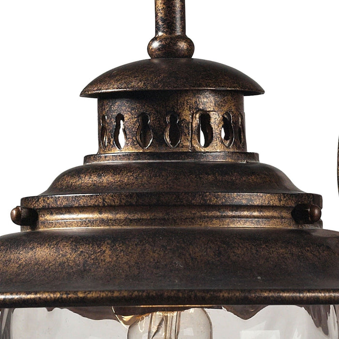 Searsport Regal Bronze Outdoor Post Mount - Outdoor Post Mount