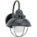 Sebring Black Outdoor Wall Lantern - Outdoor Wall Sconce