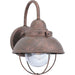 Sebring Weathered Copper Outdoor Wall Lantern - Outdoor Wall Sconce
