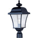Senator Black Outdoor Pole/Post Mount - Outdoor Pole/Post Mount