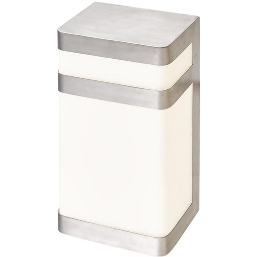 Sentinel Stainless Steel 3 Light LED Outdoor Wall Sconce - Outdoor Wall Sconces
