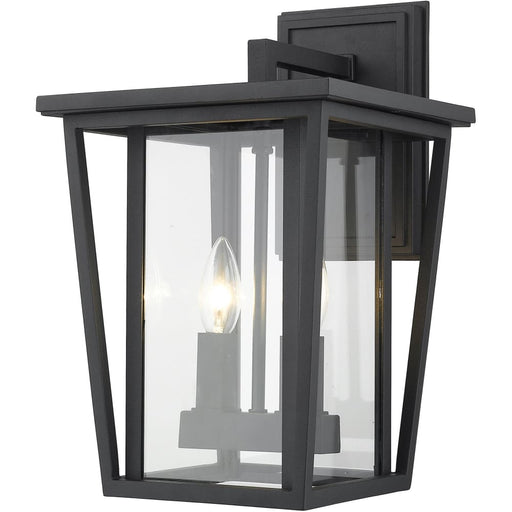 Seoul Black Outdoor Wall Sconce | theLightShop