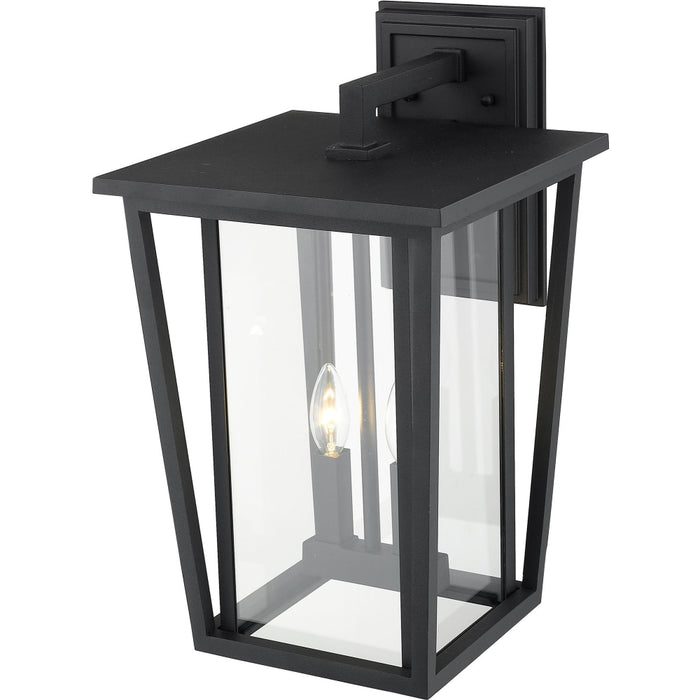 Seoul Black Outdoor Wall Sconce | theLightShop