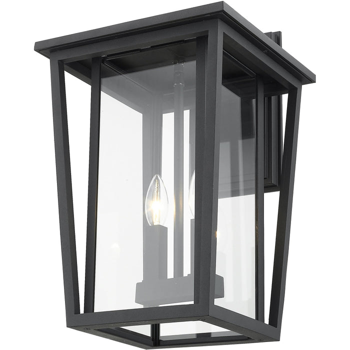 Seoul Black Outdoor Wall Sconce | theLightShop
