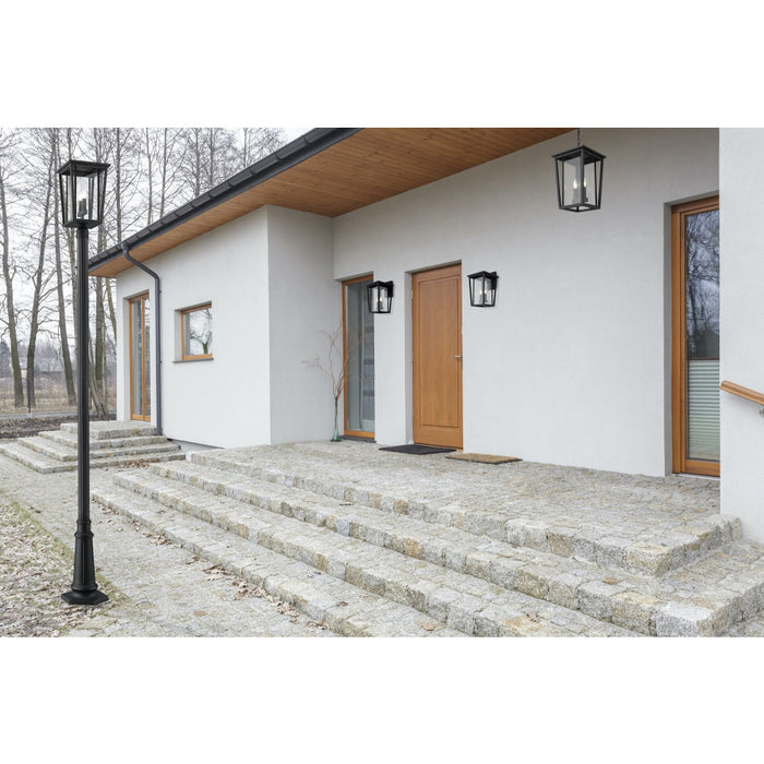 Seoul Black Outdoor Wall Sconce | theLightShop