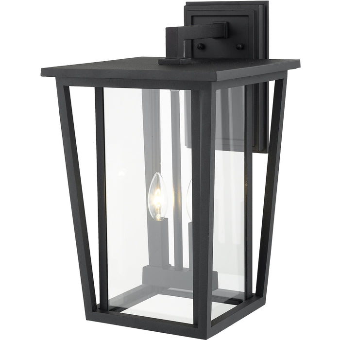 Seoul Black Outdoor Wall Sconce | theLightShop