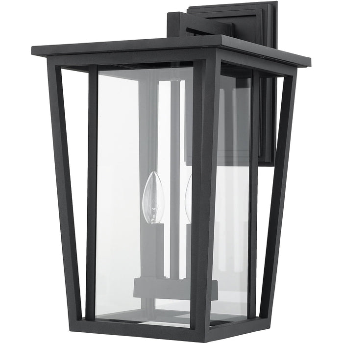 Seoul Black Outdoor Wall Sconce | theLightShop