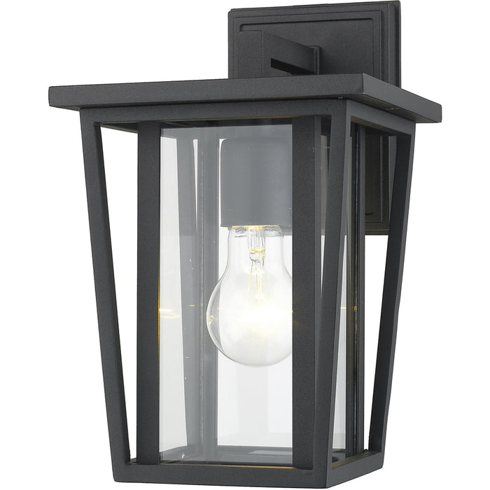 Seoul Black Outdoor Wall Sconce | theLightShop
