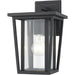Seoul Black Outdoor Wall Sconce | theLightShop