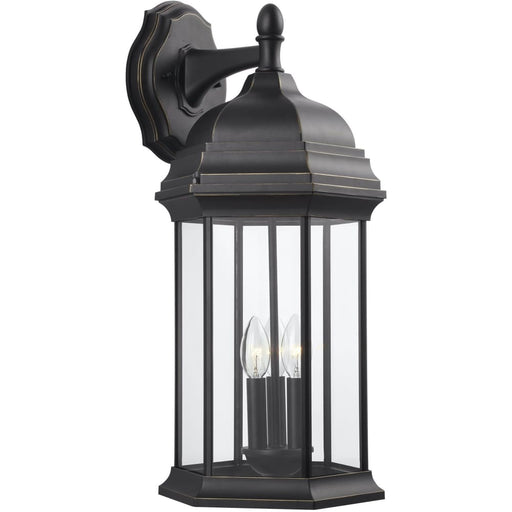Sevier Antique Bronze Outdoor Wall Lantern - Outdoor Wall Sconce