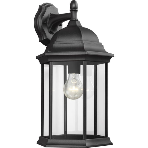 Sevier Black Outdoor Wall Lantern - Outdoor Wall Sconce