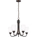 Seville Burnt Sienna Chandelier - Chandeliers
