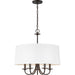 Seville Burnt Sienna LED Chandelier - Chandeliers