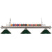Shark Brushed Nickel Island Billiard Pendant | theLightShop