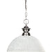 Shark Brushed Nickel Island Billiard Pendant | theLightShop