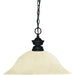 Shark Matte Black Island Billiard Pendant | theLightShop