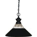 Shark Matte Black Island Billiard Pendant | theLightShop