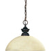 Shark Olde Bronze Island Billiard Pendant | theLightShop