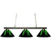Sharp Shooter Brushed Nickel Island Billiard Pendant | theLightShop