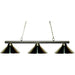 Sharp Shooter Brushed Nickel Island Billiard Pendant | theLightShop