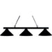 Sharp Shooter Matte Black Island Billiard Pendant | theLightShop