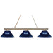 Sharp Shooter Polished Brass Island Billiard Pendant | theLightShop