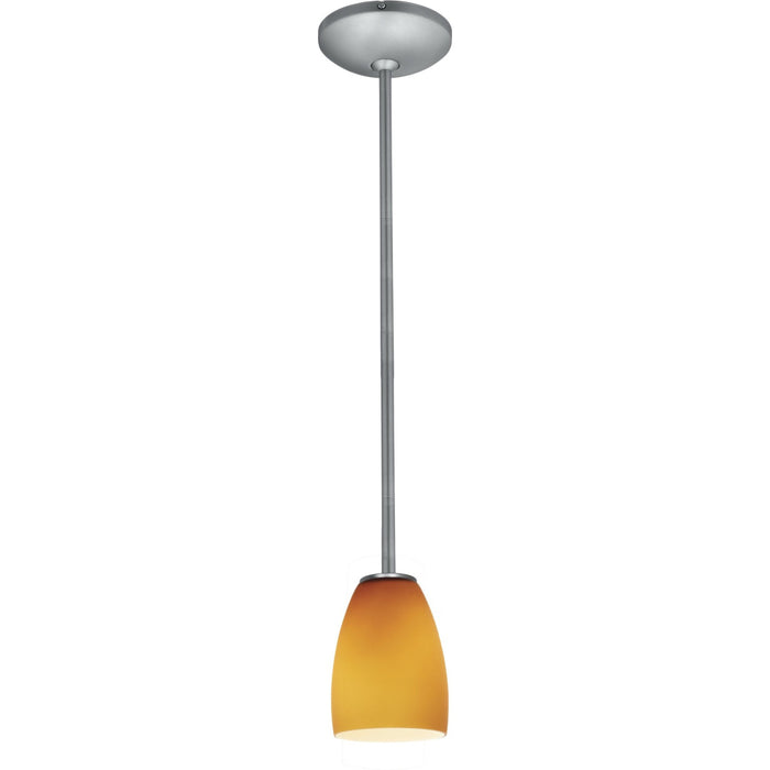 Sherry Brushed Steel LED Pendant - Pendants