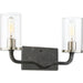 Sherwood Iron Black Brushed Nickel Wall Sconce - Wall Sconce