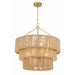 Shyla Soft Gold 10 Light Chandelier Crystorama SHY-10907-SG