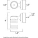 Side Door Black Outdoor Wall Mount - Outdoor Wall Mount