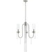 Siena Brushed Nickel Chandelier | theLightShop