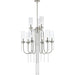 Siena Brushed Nickel Chandelier | theLightShop