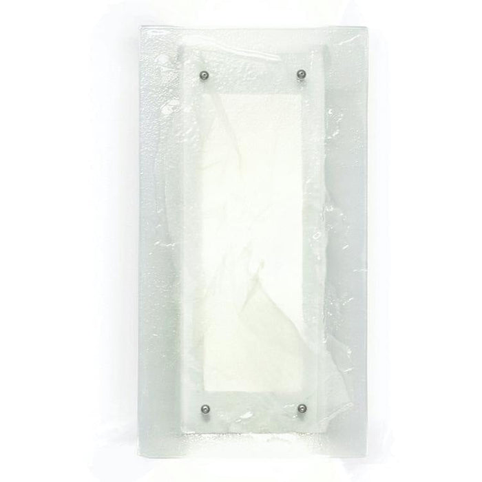 Silk Scarf Satin White Wall Sconce - Wall Sconce