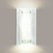Silk Scarf Satin White Wall Sconce - Wall Sconce