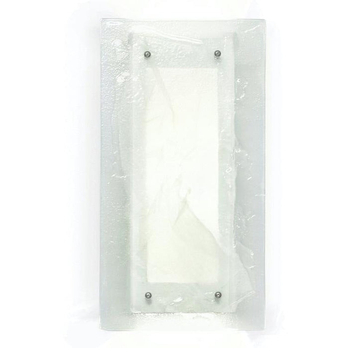 Silk Scarf Satin White Wall Sconce - Wall Sconce