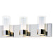 Silo Polished Chrome LED Bath Vanity - Bath Vanity
