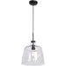 Simplicite Black LED Pendant - Pendants