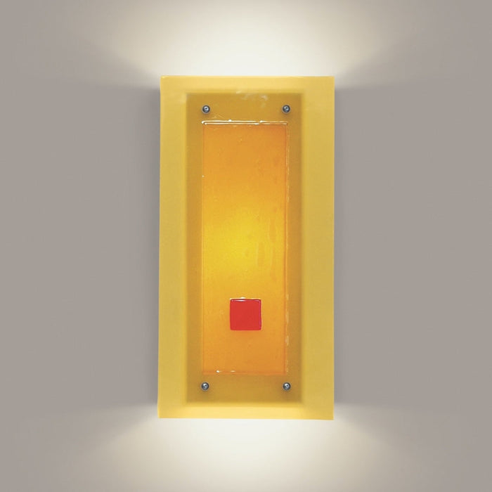 Singularity Satin White Wall Sconce - Wall Sconce