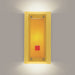 Singularity Satin White Wall Sconce - Wall Sconce