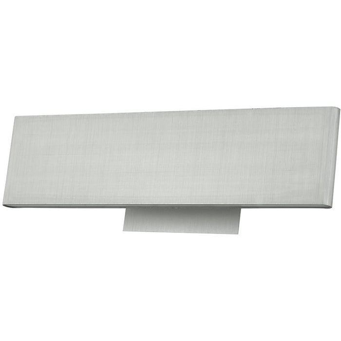 Slim Brushed Aluminum 1 Light LED Vanity Bath - Vanity Bath