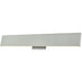 Slim Brushed Aluminum 1 Light LED Vanity Bath - Vanity Bath