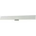 Slim Brushed Aluminum 1 Light LED Vanity Bath - Vanity Bath