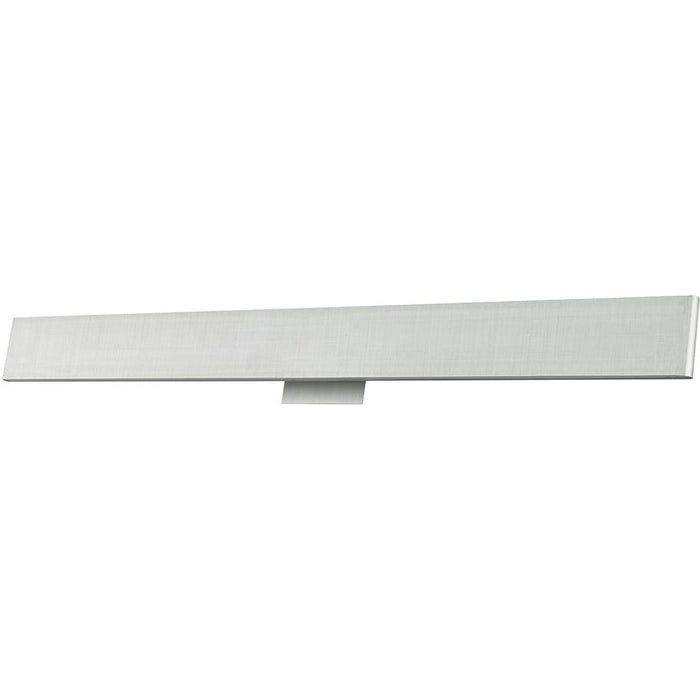 Slim Brushed Aluminum 1 Light LED Vanity Bath - Vanity Bath