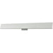 Slim Brushed Aluminum 1 Light LED Vanity Bath - Vanity Bath