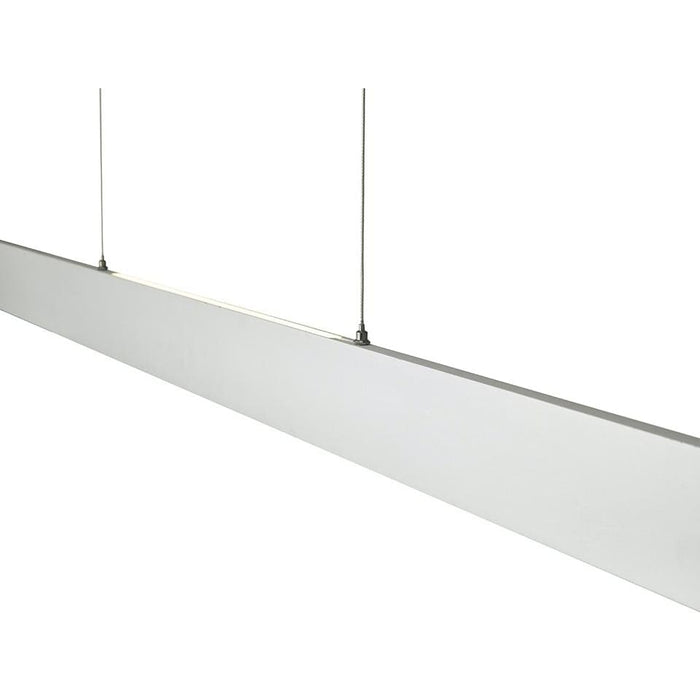 Slim Brushed Aluminum 4 Light LED Pendant - Pendants