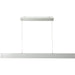 Slim Brushed Aluminum 4 Light LED Pendant - Pendants